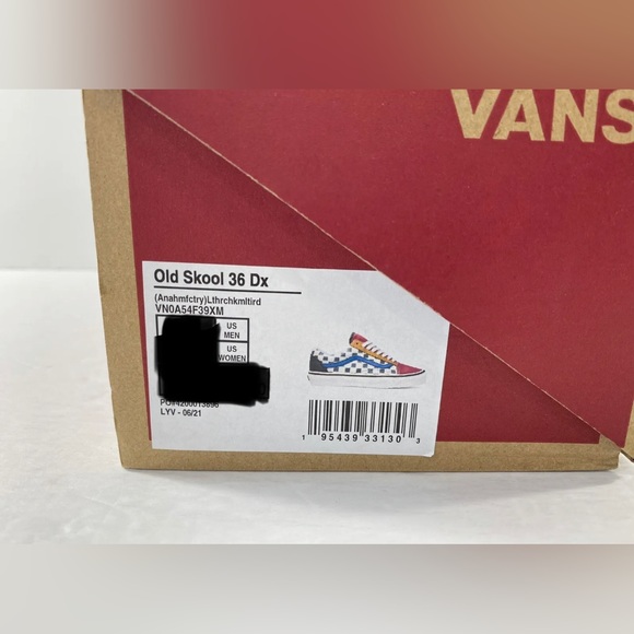 Vans Old Skool DX 36 Anaheim Factory Checkerboard Sneakers - Picture 7 of 8